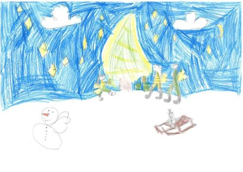 Bőhm Mirna, 7 éves - Karácsonyi angyalok